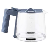 Alessi Glass Jug For MDL14 Plissé Coffee Maker, Grey