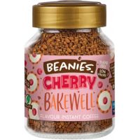 Beanies Cherry Bakewell Flavoured Instant Coffee 50 g