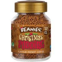 Beanies Christmas Pudding Flavoured Instant Coffee 50 g
