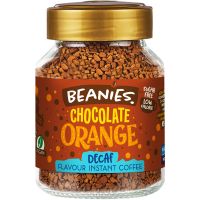 Beanies Decaf Chocolate Orange Flavoured Instant Coffee 50 g