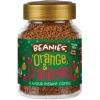 Beanies Orange & Cranberry Flavoured Instant Coffee 50 g