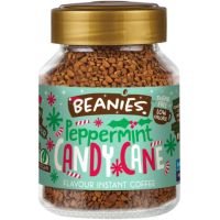 Beanies Peppermint Candy Cane Flavoured Instant Coffee 50 g
