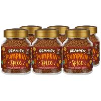 Beanies Pumpkin Spice café instantáneo saborizado 6 x 50 g