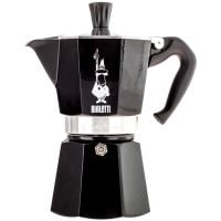 Bialetti Moka Express Stovetop Espresso Maker 6 Cups, Black