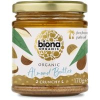 Biona Almond Butter Crunchy pâte d'amande croquante 170 g