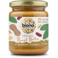 Biona Peanut Butter Crunchy Salted 250 g