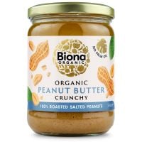 Biona Peanut Butter Crunchy Salted 500 g