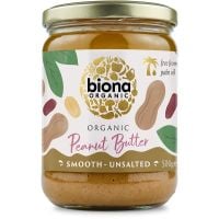 Biona Peanut Butter Smooth Unsalted 500 g