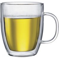 Bodum Bistro Mug en verre à double paroi 450 ml, 2 pcs
