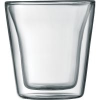  Bodum Canteen Double Wall Espresso/Shot Glass, Set of