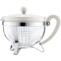 Bodum Chambord Tea Pot 1.0 l, White