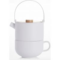 Bredemeijer Umea Tea-For-One, blanco