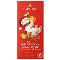 Café-Tasse Christmas Bar Pecan Nut, Salt & Cookie 85 g