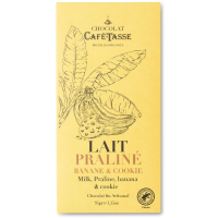Café-Tasse Milk Chocolate, Praline, Banana & Cookie 95 g