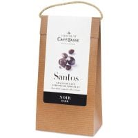 Café-Tasse Santos grains de café enrobés de chocolat noir 125 g