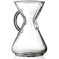 Chemex cafetière avec poignée en verre, 10 tasses