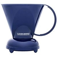 Clever Coffee Dripper L Navy Blue + 100 papeles de filtro