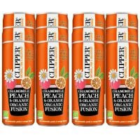 Clipper Chamomile, Peach & Orange Organic Fusion 250 ml - 12-Pack