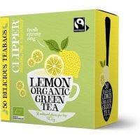 Clipper Organic Green Tea & Lemon 50 sachets