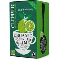 Clipper Organic Green Tea & Lime & Ginger 20 sachets