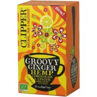 Clipper Organic Groovy Ginger - Hemp, Lemongrass & Ginger Infusion 20 Bags