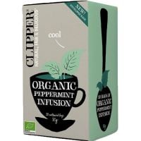 Clipper Organic Peppermint Tea Bags Infusion 20 per pack