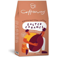 Coffeeway Salted Caramel gearomatiseerde gemalen koffie 200 g
