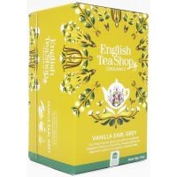 English Tea Shop Organic Black Tea Vanilla Earl Grey, 20 bolsitas de té