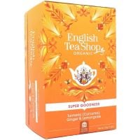 English Tea Shop Organic Turmeric, Ginger & Lemongrass, 20 Tea Bags