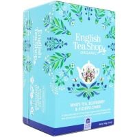 English Tea Shop Organic White Tea Blueberry & Elderflower, 20 Tea Bags