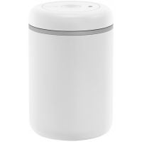 Fellow Atmos Vacuum Canister 1200 ml, Matte White Steel