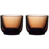 Fellow Pirch espressoglazen set van 2 100 ml, Amber