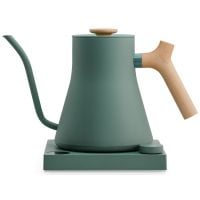 Fellow Stagg EKG Pro Electric Variable Temperature Kettle 900 ml, Smoke Green/Maple Handle