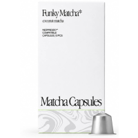 Funky Matcha Coconut Matcha Nespresso Compatible Matcha Capsules 10 pcs