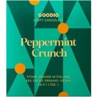 Goodio Peppermint Crunch Organic Chocolate 65%, 48 g