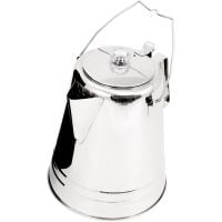 GSI Outdoors Glacier Stainless Coffee Percolator, 14 tazas