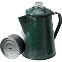 GSI Outdoors Enamel Percolator 8 Cup, verde