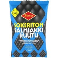 Halva Sugarfree Salmiak Squares 90 g Bag