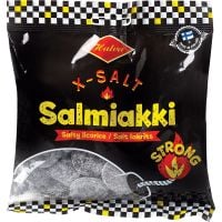 Halva X-Salt Salty Licorice 120 g Bag
