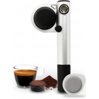 Handpresso Pump machine à espresso manuelle, argent
