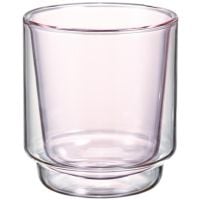 Hario Double-Walled Matcha Cup 370 ml, Pink