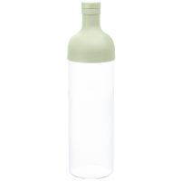 Hario Filter-in Bottle bouteille de thé infusé à froid 750 ml, vert fumé