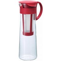 Hario Mizudashi Coffee Pot for Cold Brew 1 l, red