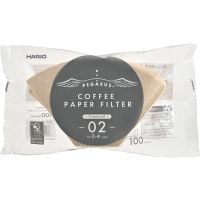 Hario Pegasus filtros de papel marrones para café tamaño 02, 100 uds