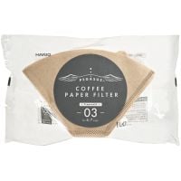 Hario Pegasus Filtros de Papel para Café Marrones Tamaño 03, 100 uds