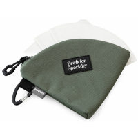 Hario V60 Portable Filter Paper Wallet, Grey Green