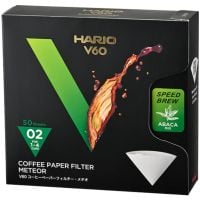 Hario V60 Meteor Filter Paper Size 02, 50 pcs