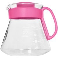 Hario V60 Range Server Candy Edition Size 02, 600 ml Flamingo Pink
