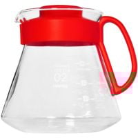 Hario V60 Range Server Candy Edition Size 02, 600 ml Desert Red