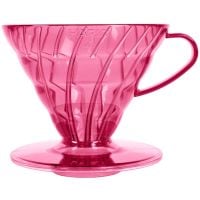 Hario V60 Dripper Tamaño 02 Edición Candy, Flamingo Pink